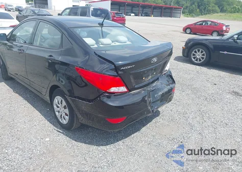 2016 Hyundai Accent Se z USA, uszkodzony, nr VIN KMHCT4AE3GU164749